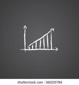 Schedule growth drawn with chalk.