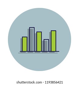 schedule icon in badge style. One of web collection icon can be used for UI, UX