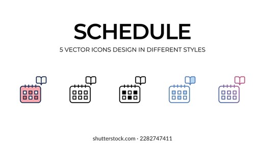 Programar diseño de iconos en estilo Cinco con trazo editable. Línea, Sólido, Línea plana, Color de tono Duo y Línea de degradado de color. Adecuado para el diseño de páginas Web, aplicaciones móviles, UI, UX � y � interfaz gráfica de usuario �.