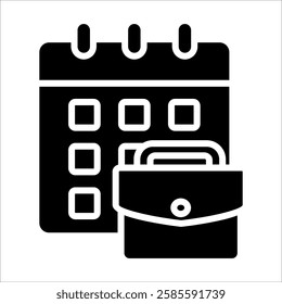 Schedule Icon Element For Design