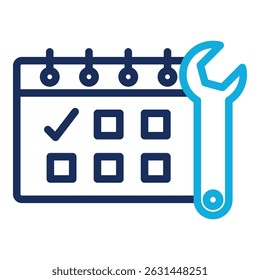 Schedule Icon Element For Design