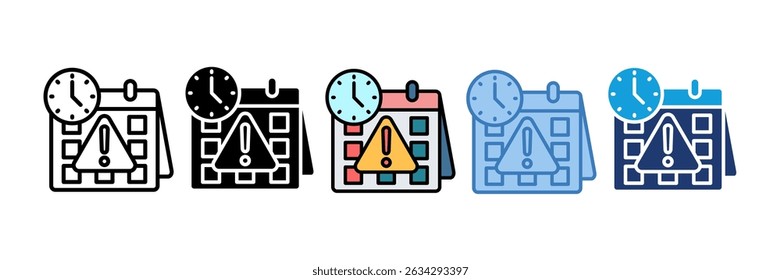 Schedule Icon Element For Design