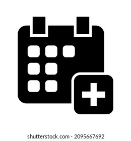 schedule icon or logo isolated sign symbol vector illustration - high quality black style vector icons
