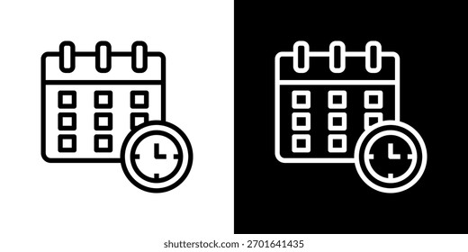 Conjunto de iconos de programación. Diseño De Línea Limpia Con Versiones Claras Y Oscuras Para Un Uso Versátil.
