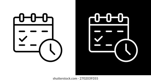 Conjunto de iconos de programación. Diseño De Línea Limpia Con Versiones Claras Y Oscuras Para Un Uso Versátil.