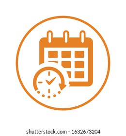  schedule icon / Timer, event, delivery date