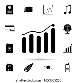 schedule icon. Universal set of university life for website design and development, app development