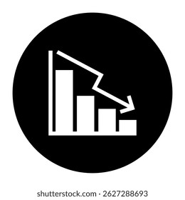 Vetor do ícone Agendar. Sinal de ilustração do gráfico. símbolo do diagrama. Logotipo de finanças.