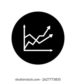 Schedule icon vector. Chart  illustration sign. diagram symbol. Finance logo.