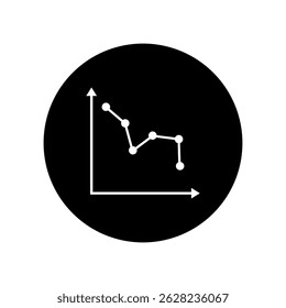 Schedule icon vector. Chart  illustration sign. diagram symbol. Finance logo.