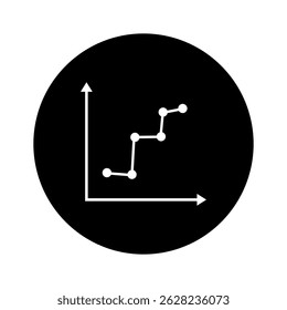 Schedule icon vector. Chart  illustration sign. diagram symbol. Finance logo.