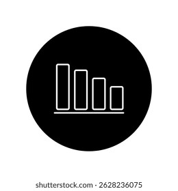 Schedule icon vector. Chart  illustration sign. diagram symbol. Finance logo.