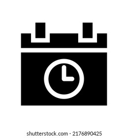 Schedule Icon Vector Symbol Design Illustration
