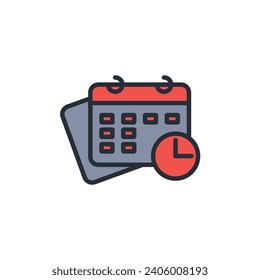 icono de programación. vector.Curso editable.Signo de estilo lineal para uso de diseño web,logotipo.Ilustración de símbolo.
