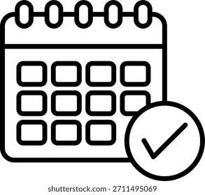 Ícone De Agendamento Do Seu Projeto