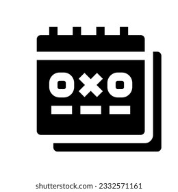 Fahrplan-Icon für Ihre Website, Ihr Handy, Ihre Präsentation und Ihr Logo-Design.
