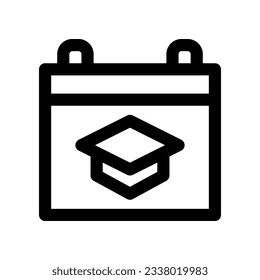 schedule icon for your website, mobile, presentation, and logo design.
