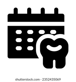 schedule icon for your website, mobile, presentation, and logo design.