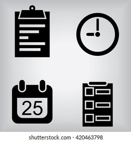 Schedule Icons