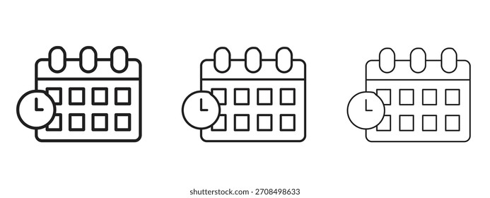 Iconos de programación. Colección de ícono de Vector perfecto de píxeles