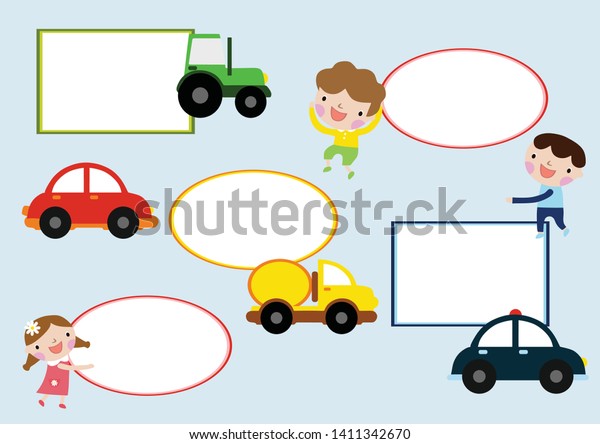 Schedule lessons for children, child development,
learning, children and
cars
