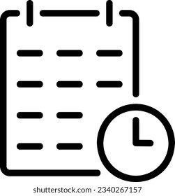 ilustración vectorial de icono de línea de programación