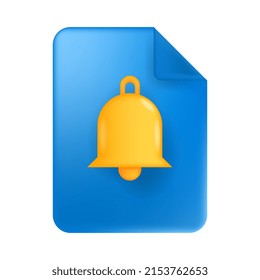 schedule notification reminder bell. symbol design vector illustratiom