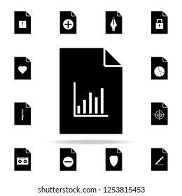 schedule on document icon. File and documents icons universal set for web and mobile
