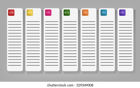 schedule planner for private and office user