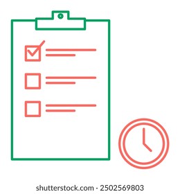 Schedule Planning for Productivity Icon