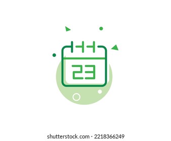 Schedule Stroke Line Icon, Schedule Vector Illustration
