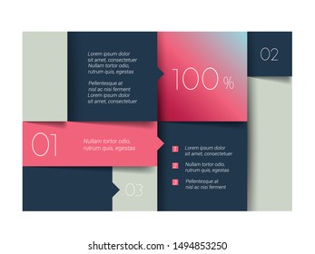 Schedule, tab, banner. Minimalistic vector design infographic.