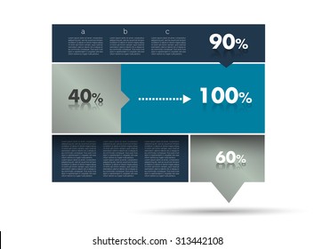 Schedule, tab, banner. Minimalistic vector design infographic.