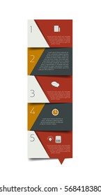 Schedule, tab, banner. Minimalistic vector design infographic.