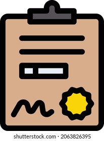 schedule vector colour line icon