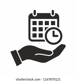 Schedule vector icon