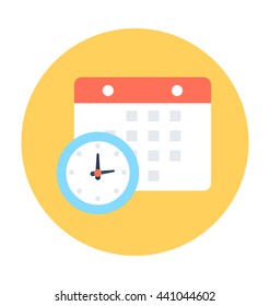 Schedule Vector Icon