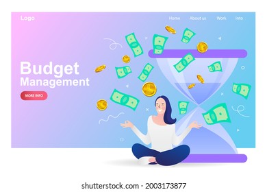 Planificación y planificación del trabajo. Crecimiento financiero y económico. Concepto de estadística y análisis de ventas. Gestión de negocios, comercio electrónico, gestión del tiempo. Concepto de ilustración vectorial de diseño plano.