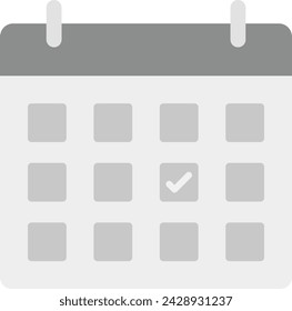 Scheduled Event icon vector image. Suitable for mobile application web application and print media.
