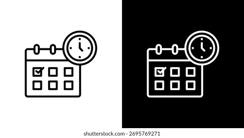 Programando Design de Conjunto de Ícones Brancos