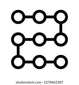 Schema Icon Vector Symbol Design Illustration