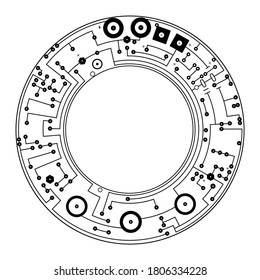 Schematic Diagram - Plan Of Electronic Circuit