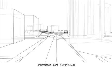 City Road Blueprint Stock Vectors, Images & Vector Art | Shutterstock