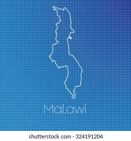A Schematic outline of the country of Malawi