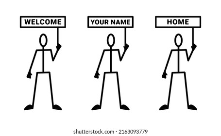 75 Name plate line drawing Images, Stock Photos & Vectors | Shutterstock