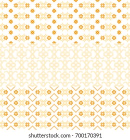 scheme for embroidery. Pixel Mosaic. vector. for use as a template in the textile industry, design, printing