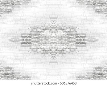 Scheme of plumbing communications. Abstract background. Vector illustration.