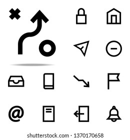 scheme of tactics icon. web icons universal set for web and mobile