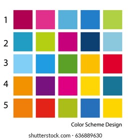 Schemes colors Design