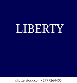 Schenectady Liberty blue Flag. US revolution symbol